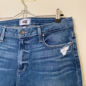 PAIGE Distressed Boyfriend Jeans